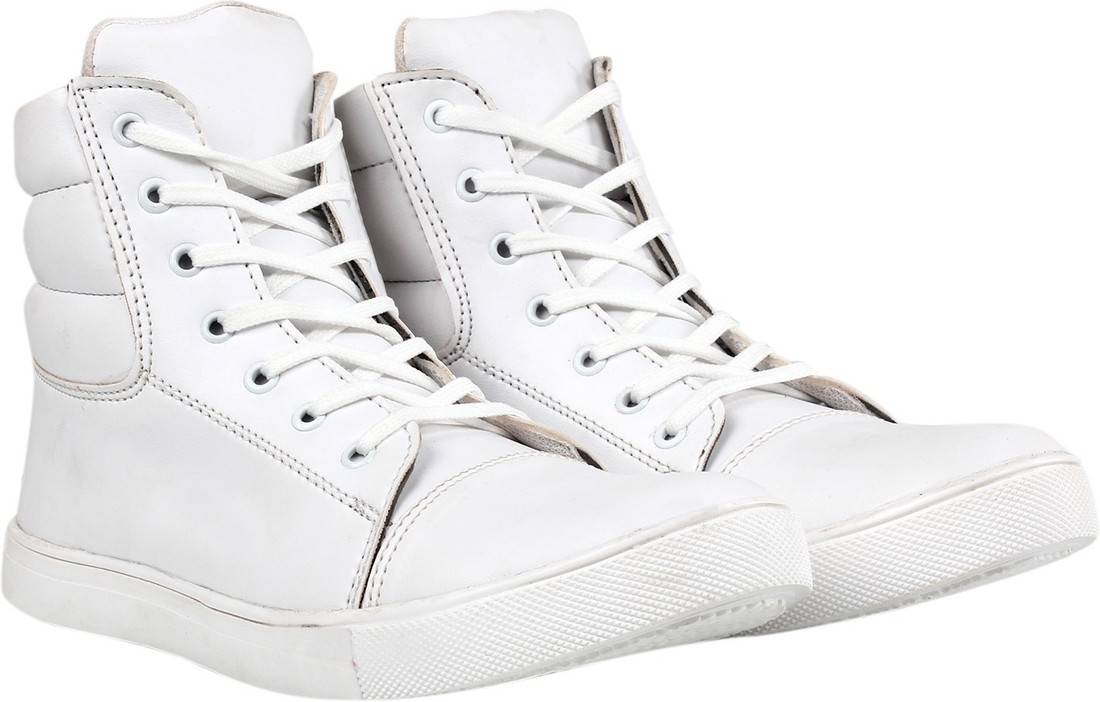 white long shoes