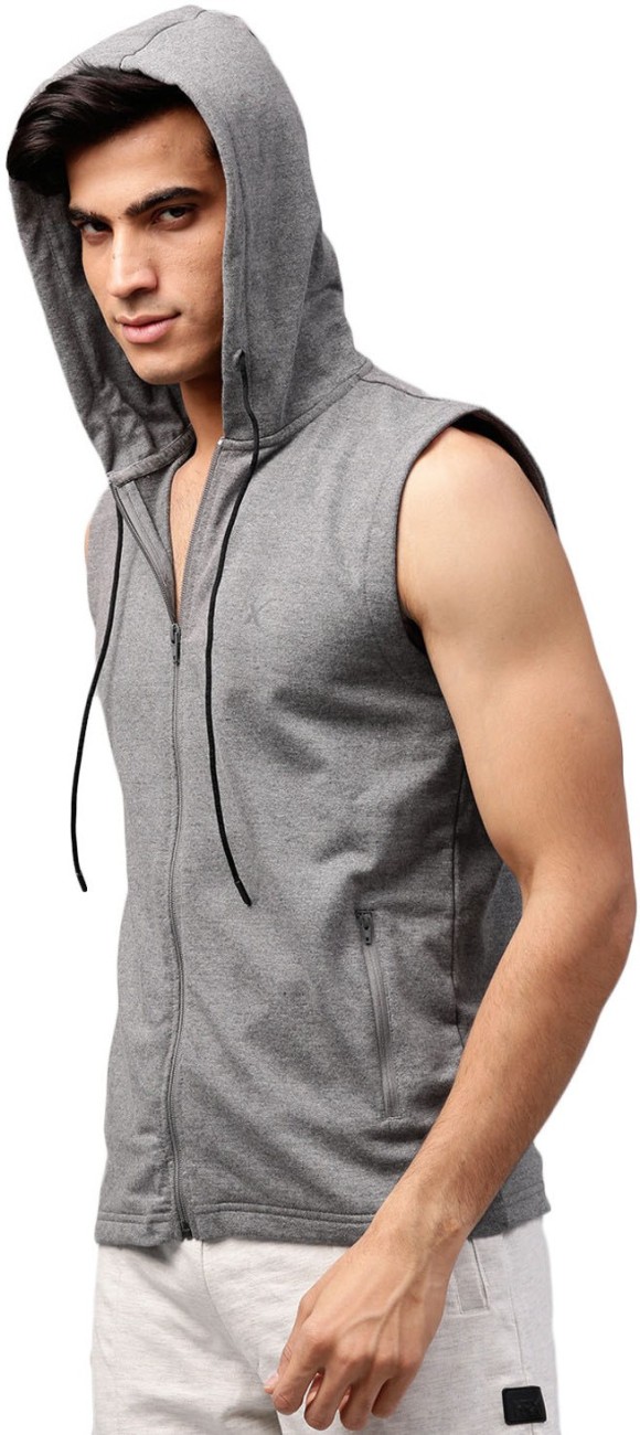 hrx sleeveless hoodies