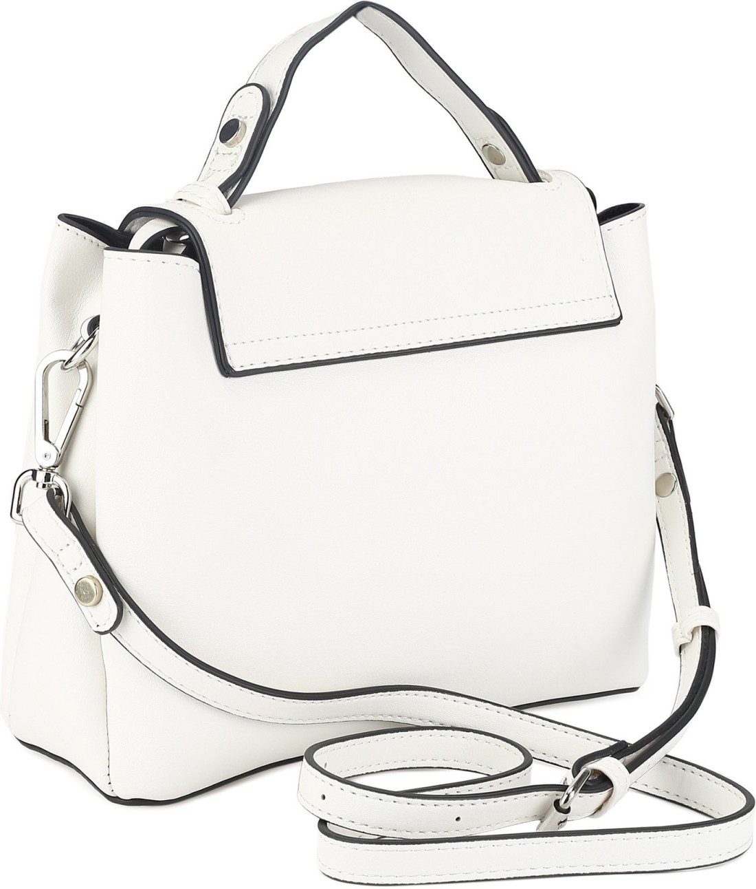 accessorize white bag