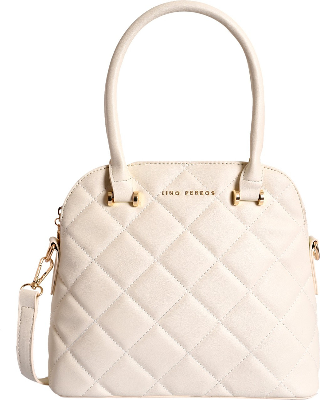 lino perros white handbag