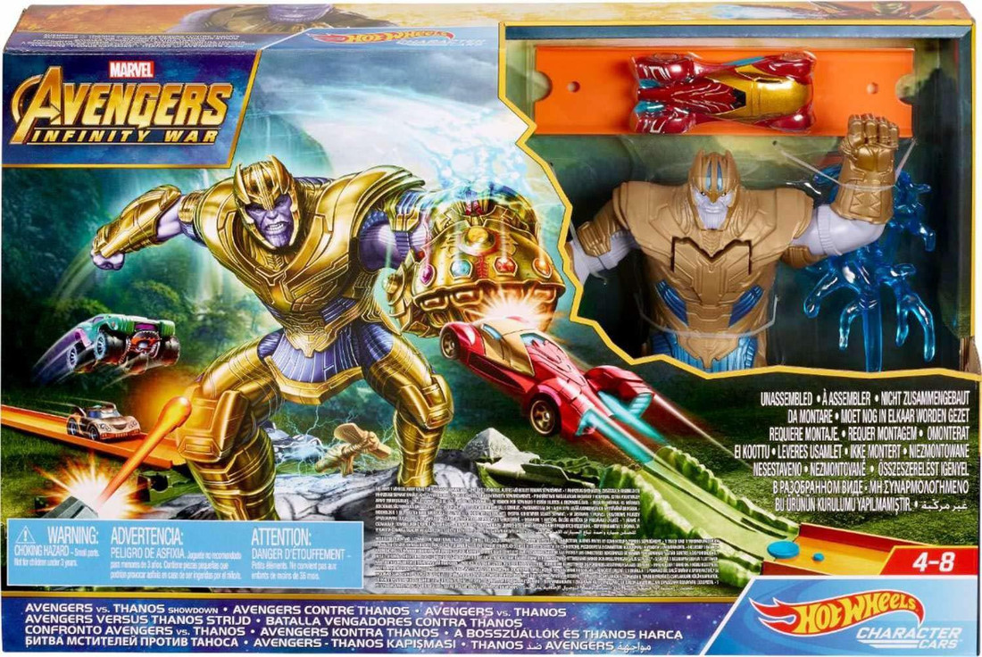 Avengers hot wheels set deals
