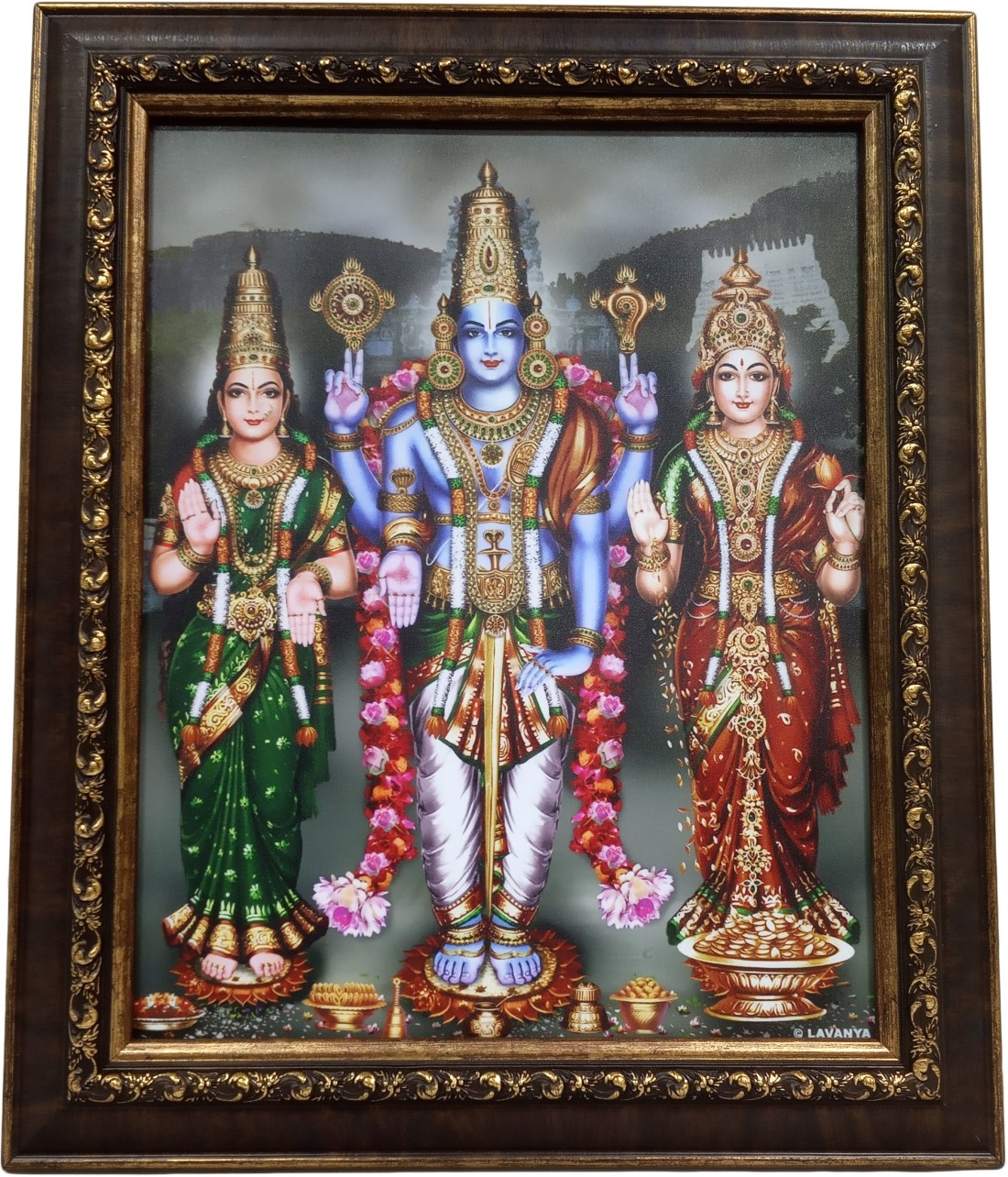 C.K.Handicrafts Lord Subramanya Swamy Painting Pigment Printing ...