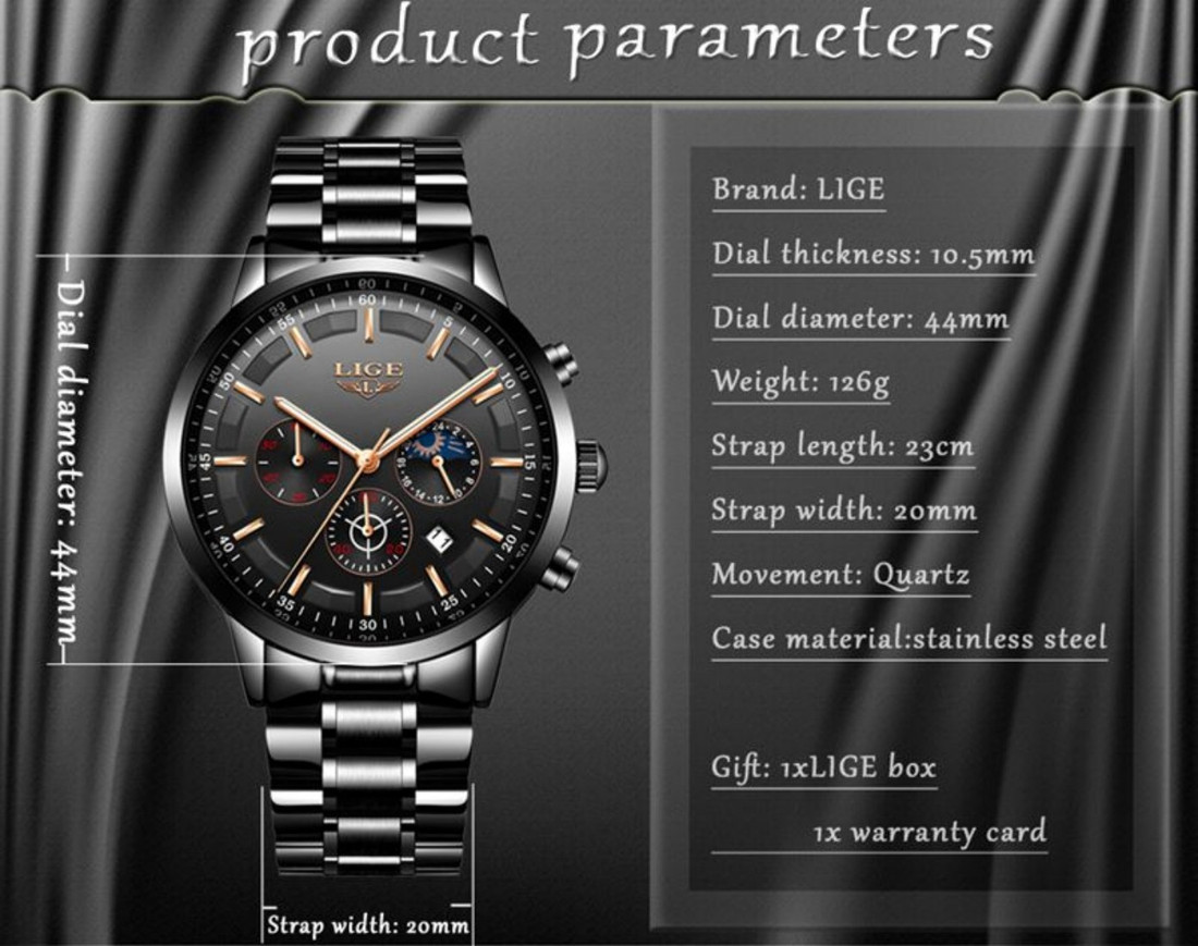lige 9877 watch