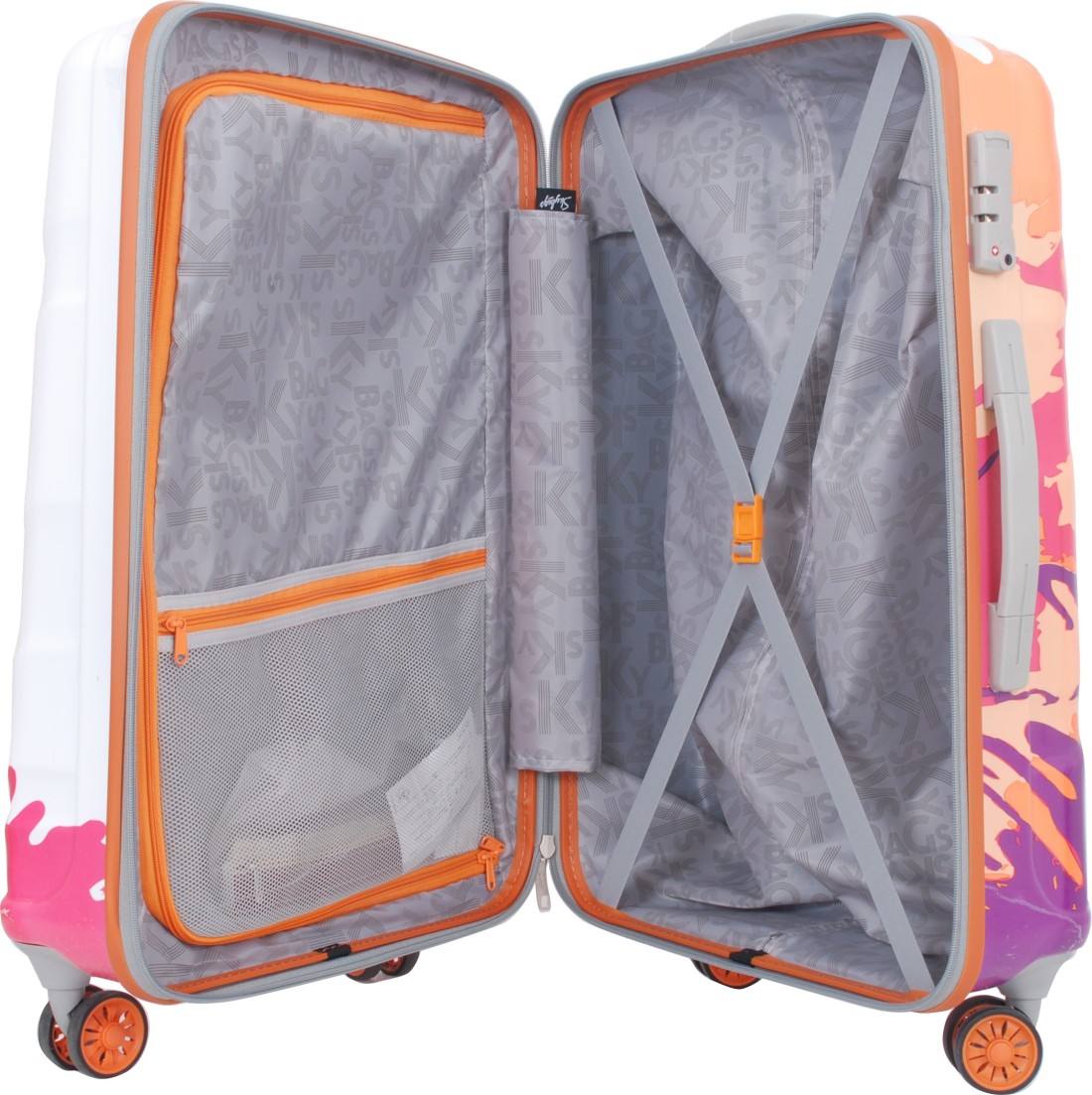 skybags mirage 69 orange