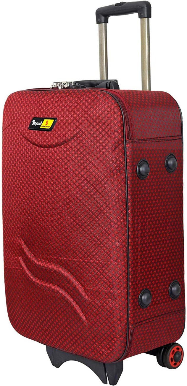 red hard suitcase