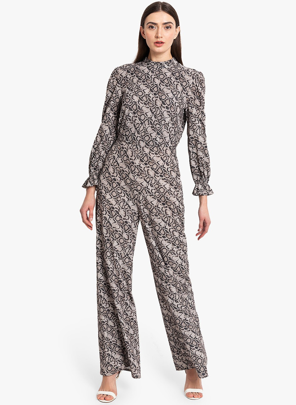 kazo grey jumpsuit