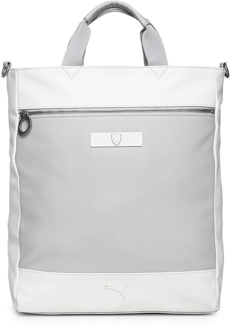 puma white handbag