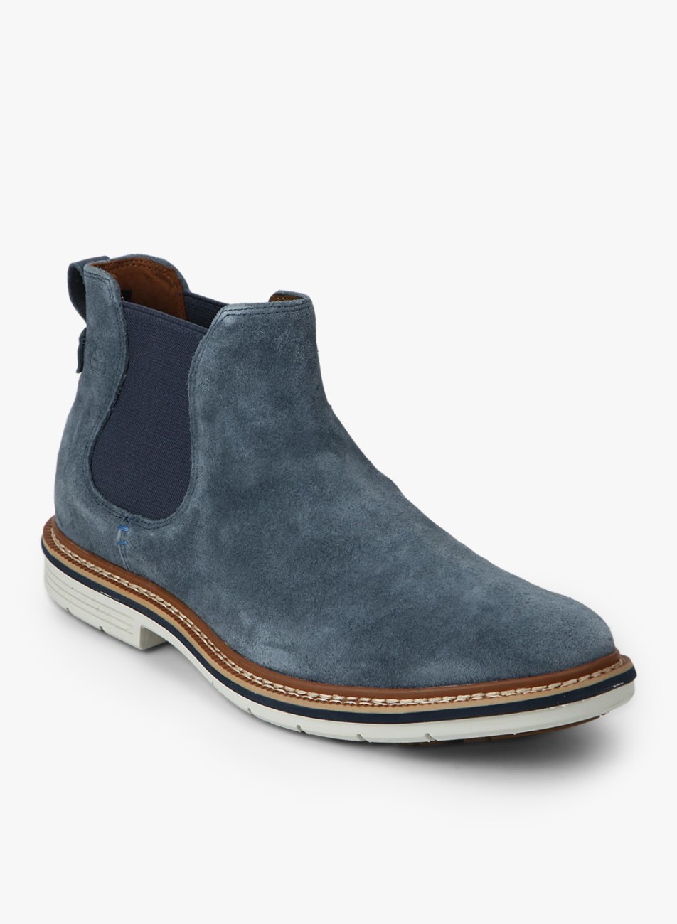 mens timberland boots navy blue