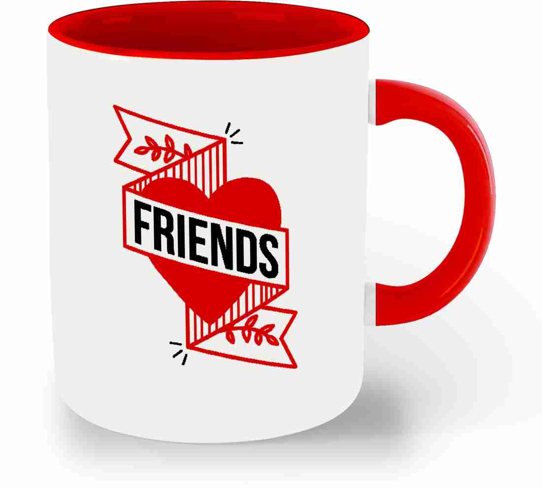 whats your kick Sweet Friend, Best Friend Printed Red Inner Colour ...