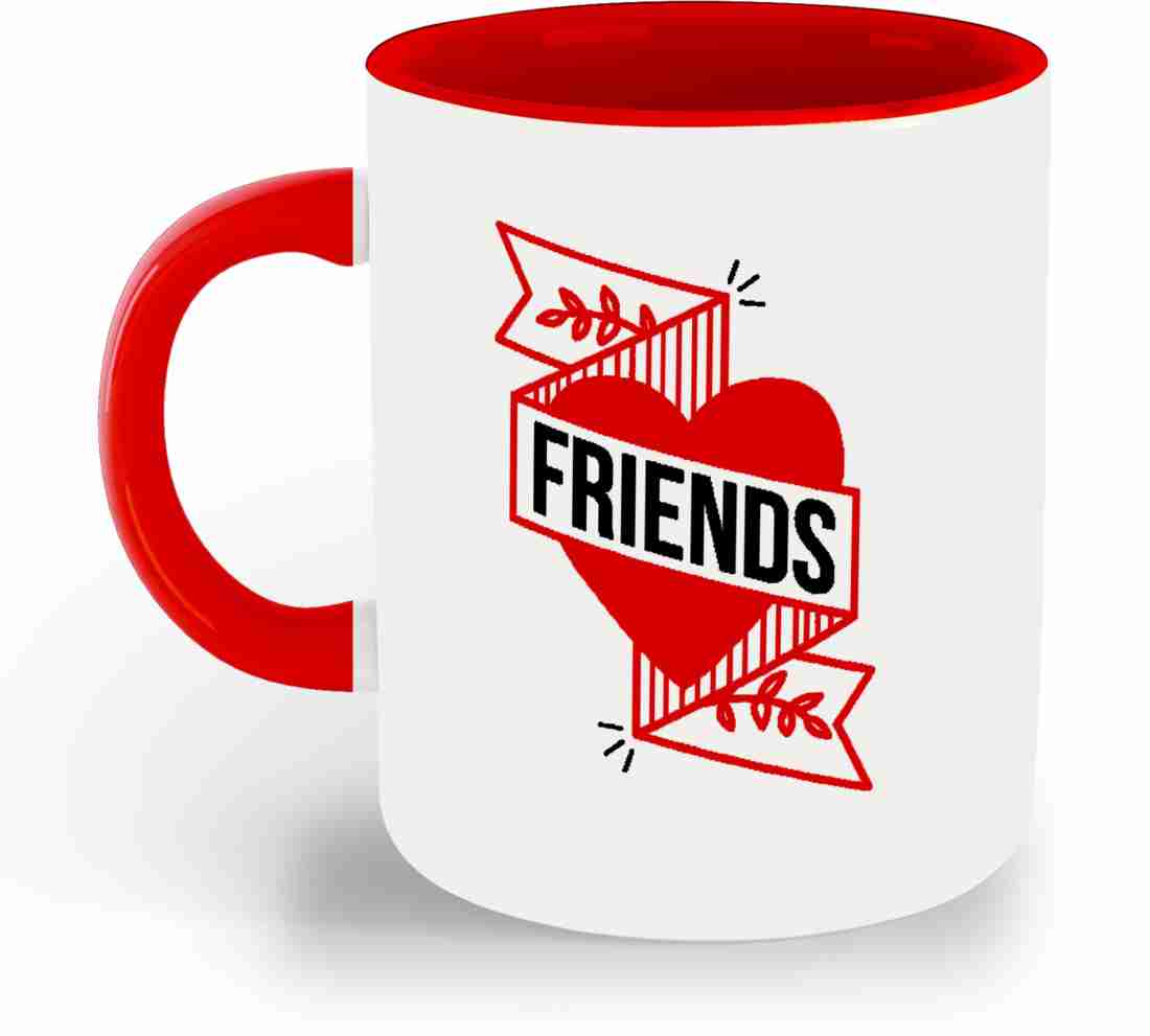 whats your kick Sweet Friend, Best Friend Printed Red Inner Colour ...