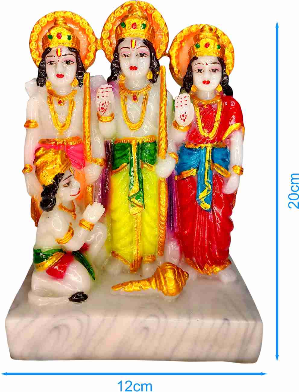 saburi Premium Quality Raj Darbar Ram Seeta Laxman And Hanuman ji ...