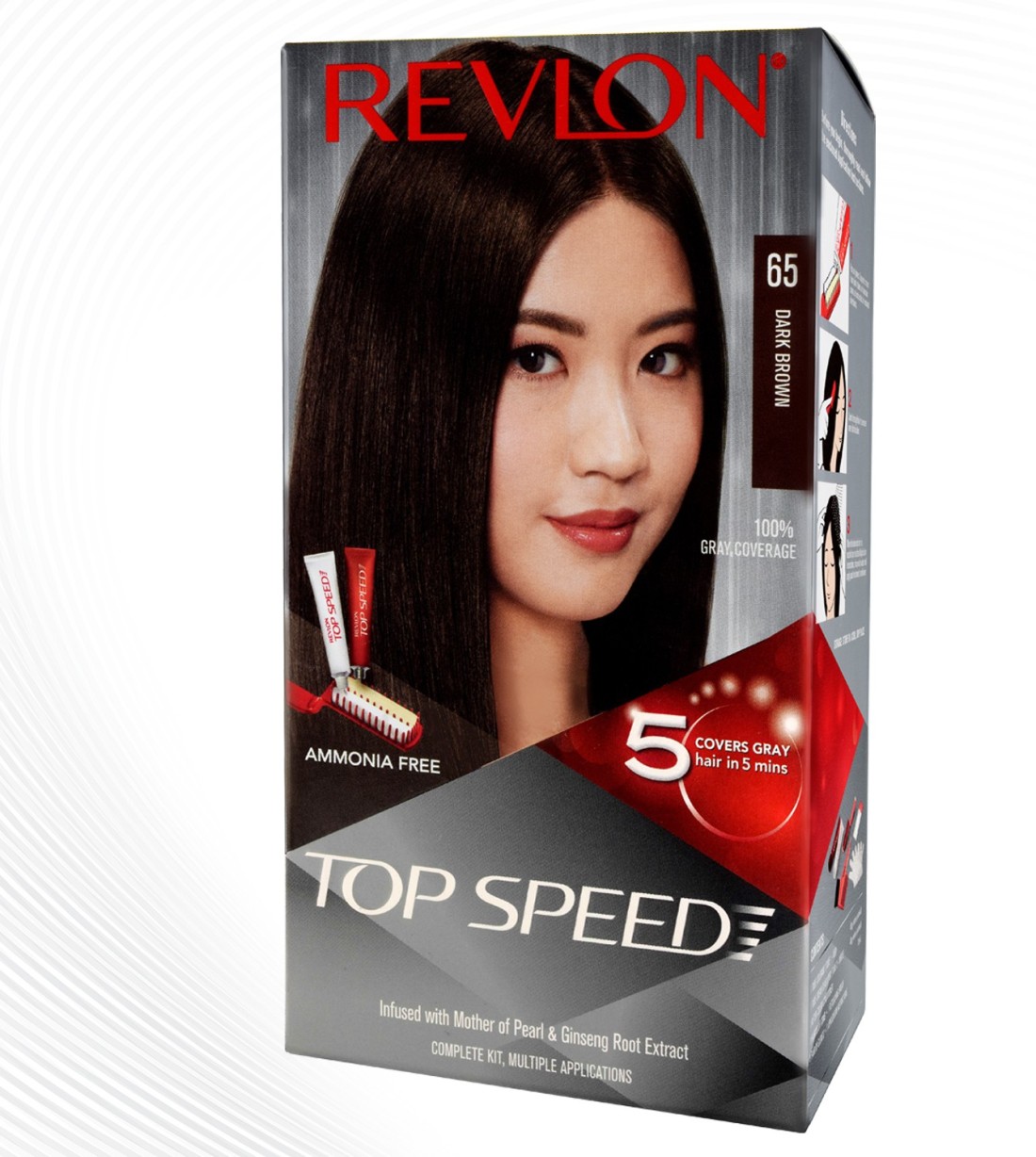 Buy REVLON TOP SPEED HAIR COLOR 5 COVER GRAY HAIR IN 5MINS DARK BROWN 65  Online  Get Upto 60 OFF at PharmEasy