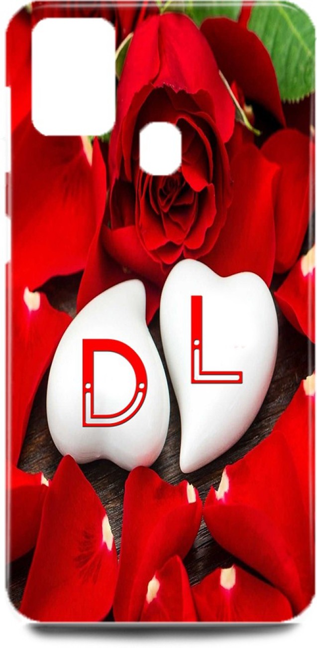 FEBOS Back Cover for Samsung Galaxy M31,D Loves L Name,D Name, L ...