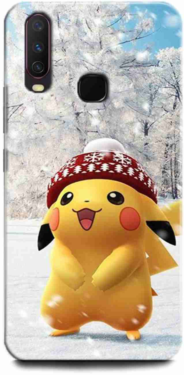 Wall Art Back Cover for Vivo Y15 PIKACHU, CARTOON, POKEMON, CUTE ...