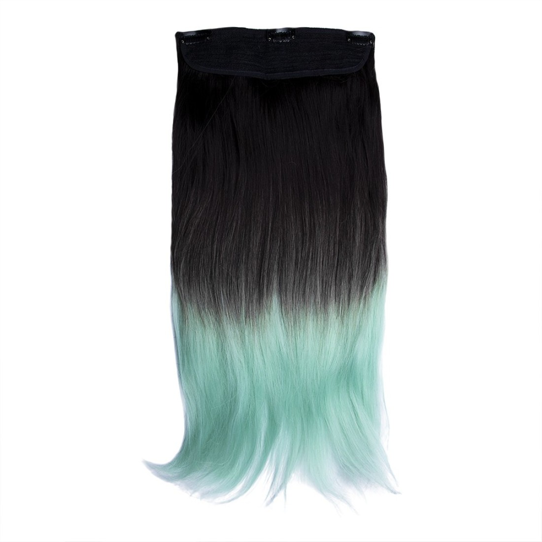 turquoise ombre hair