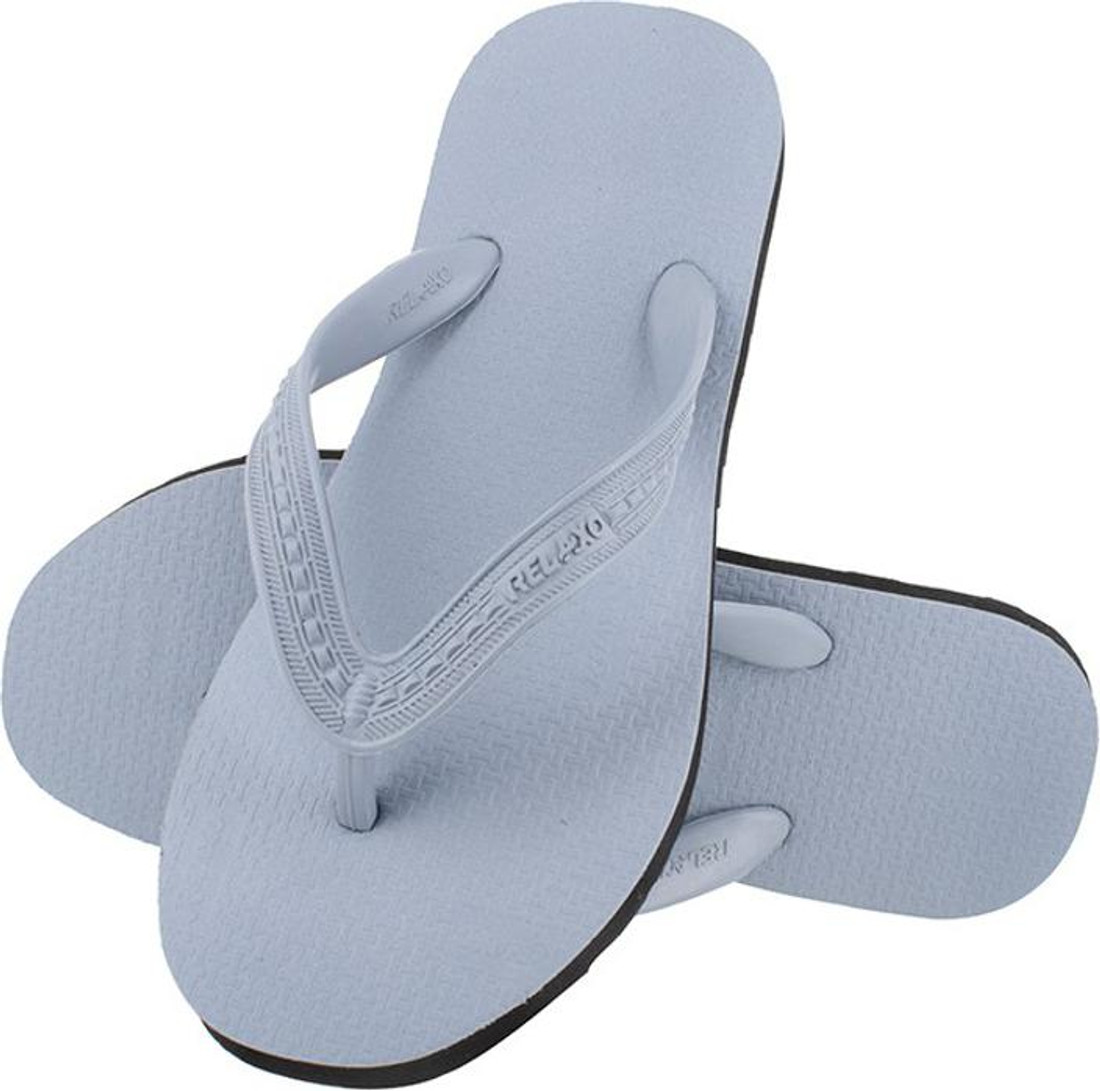 relaxo white chappal