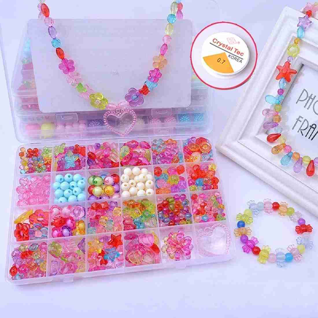Beads for Kids Crafts Children's Jewelry Making Kit DIY Bracelets Necklace Hairband and Rings Craft Kits Birthday for 4, 5, 6, 7-Year-Old Little Girls-Multicolor(QL-00016) . shop for SYGA products in India. | Flipkart.com Beads For Kids Crafts Children'S Jewelry Making Kit Diy Bracelets Necklace Hairband And Rings Craft Kits Birthday For 4, 5, 6, 7-Year-Old Little Girls-Multicolor(Ql-00016) . Shop For Syga Products In India. | Flipkart.Com