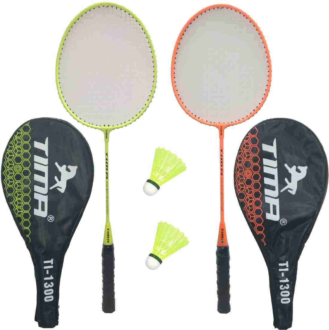  Badminton Racket Set, 2 Player Replacement Badminton