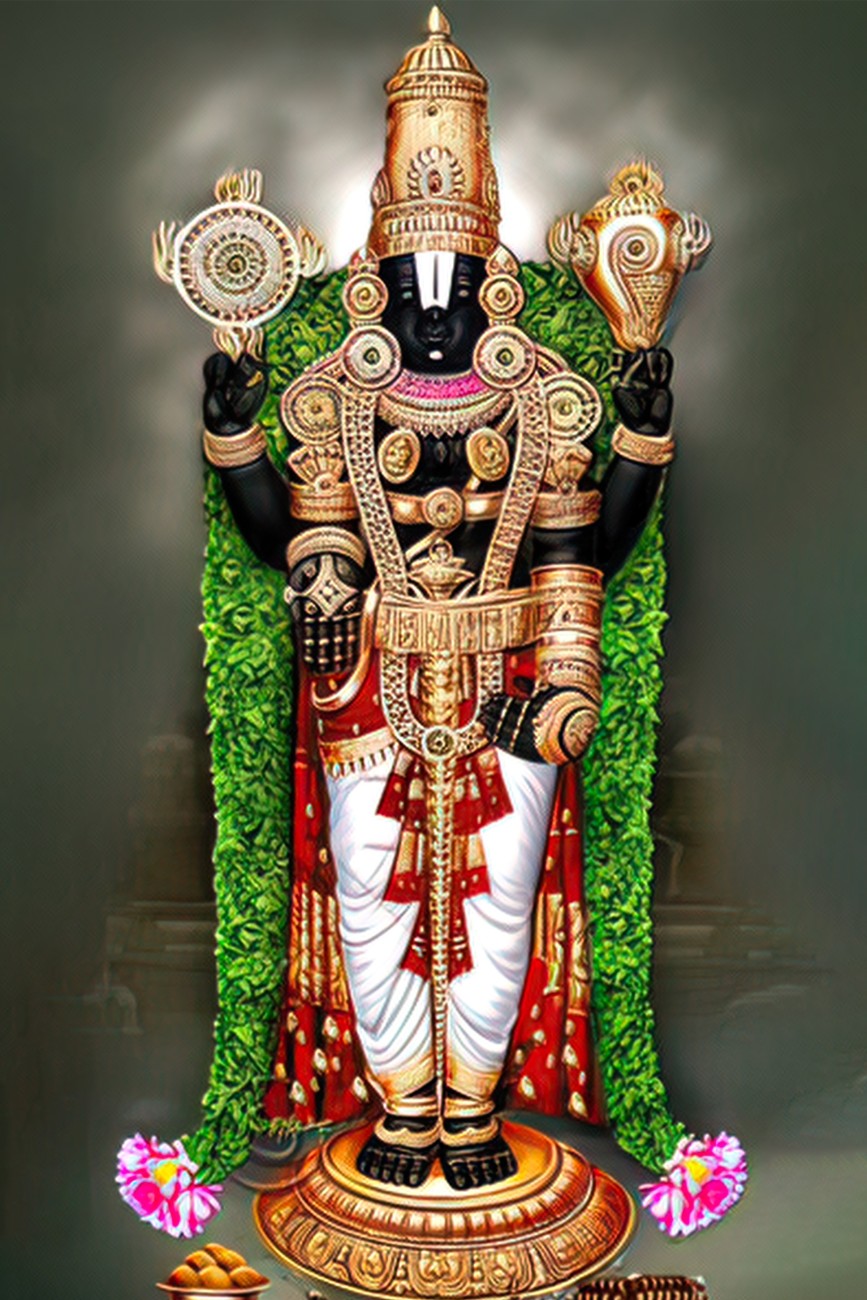 God Tirupati Balaji Lord Venkateswara swamy hindu Religious Vinyl ...