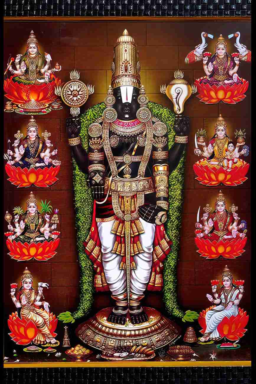 God Tirupati Balaji Lord Venkateswara swamy hindu Religious Vinyl ...
