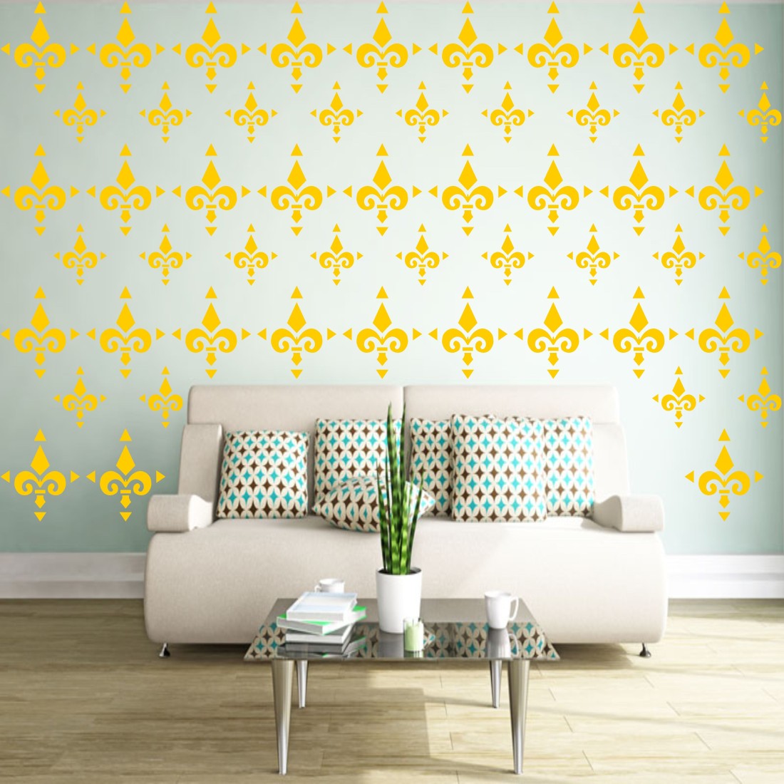 DB stencilprint jhumar Style Wall Design Stencils for Wall Painting for  Home Wall Decor Suitable for kids room,entrance, bedroom,office,drawing  room size(16*24 inch) Stencil Price in India - Buy DB stencilprint jhumar  Style