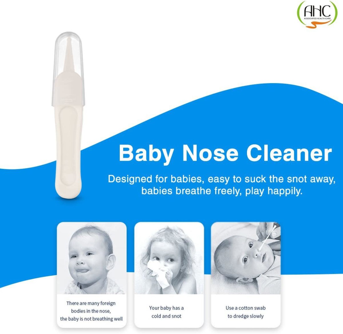 Baby Nasal Tweezer Baby Cleaning Tweezers Ear Nose Navel Cleaner Remover  with LED Light Safety Forceps Body Care Plastic Cleaner Clip for Baby