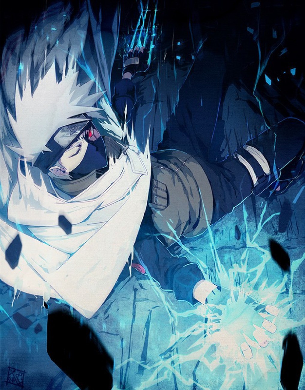 Kakashi has been hyped so many times in the series. What particular moment  you believed that the hype was actually true? : r/Naruto