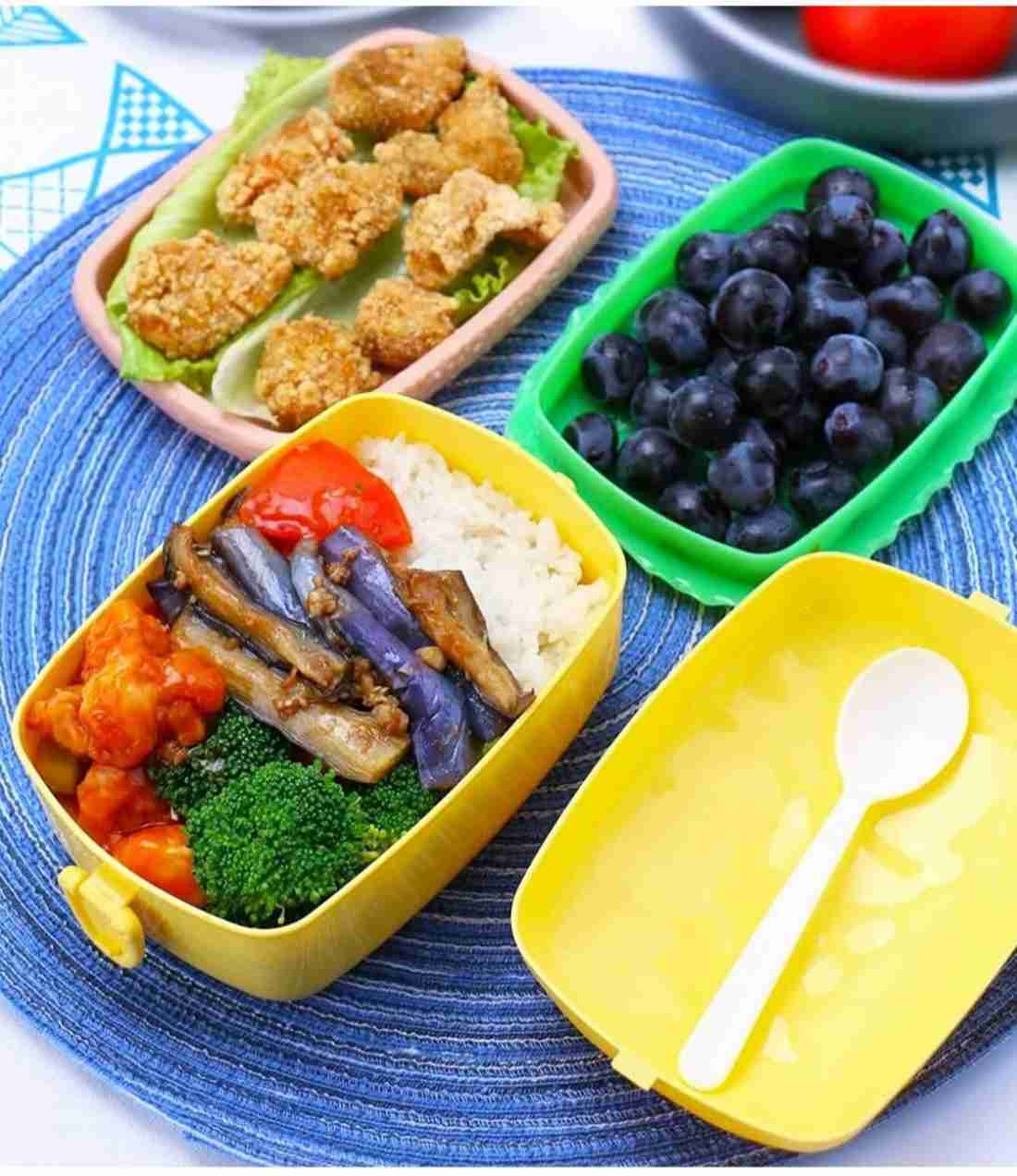 Akvanar Plastic Lunch Box Tiffin Box School