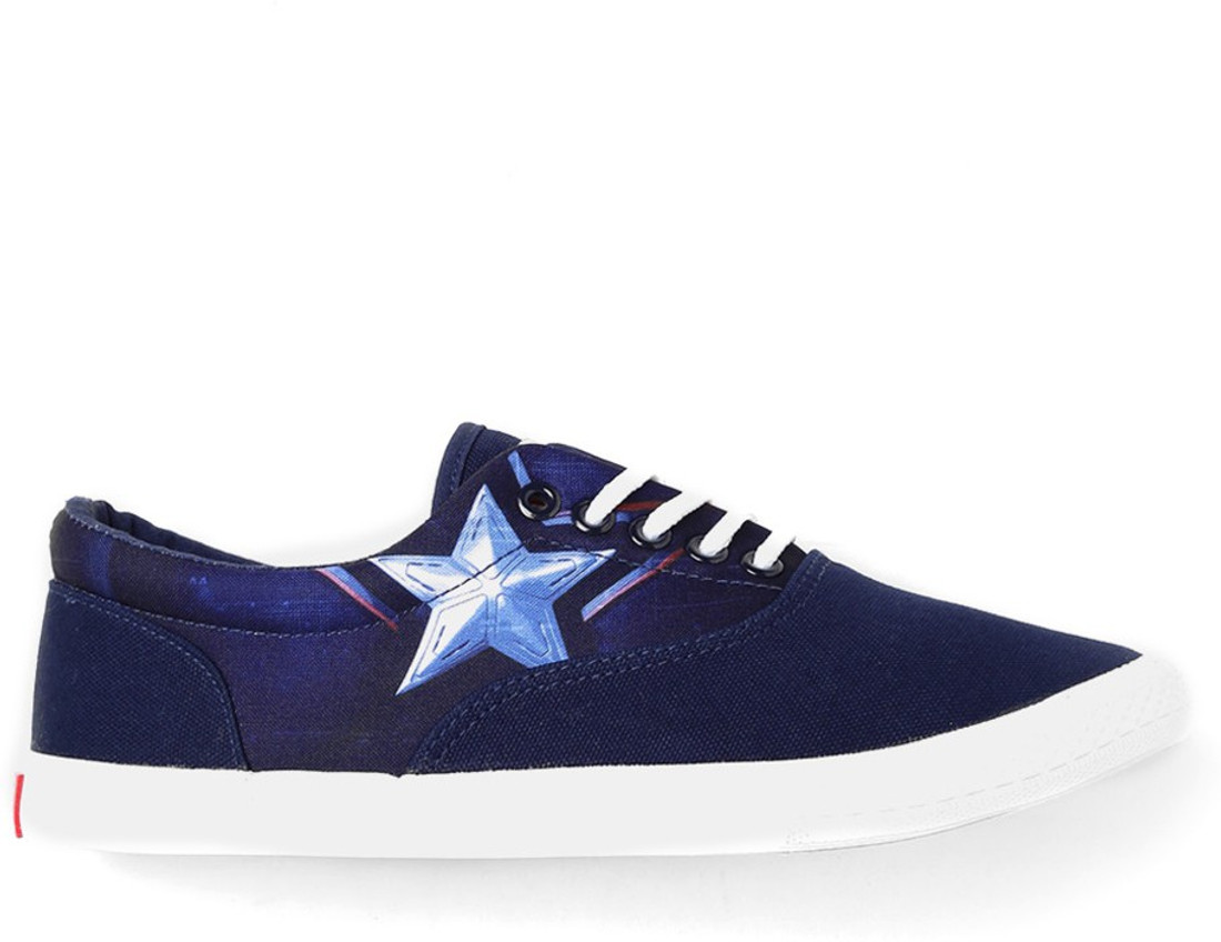 kook n keech navy blue sneakers