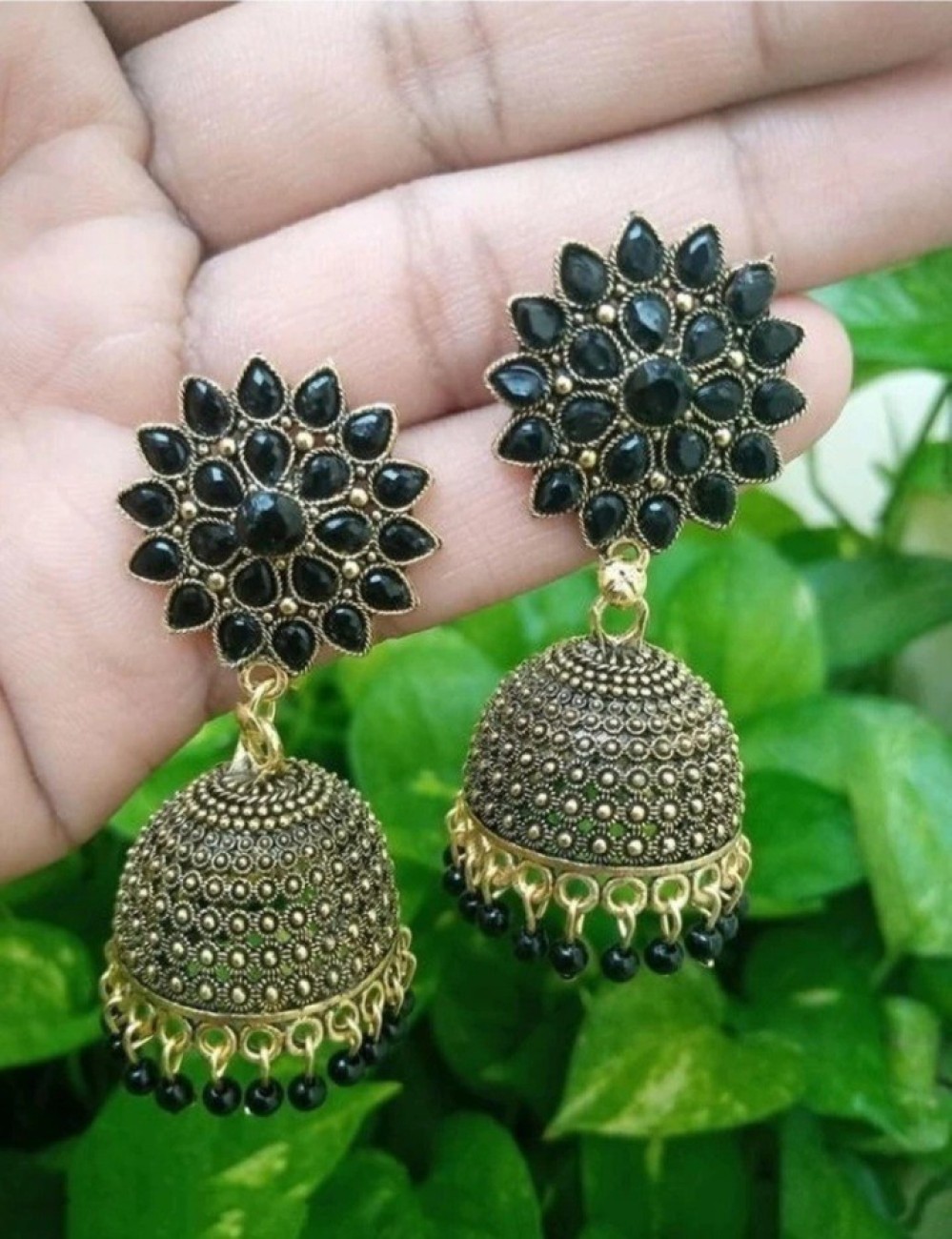 White Pearl Meenakari Celebrity Earrings  FashionCrabcom  Celebrities  earrings Bold statement jewelry Online earrings