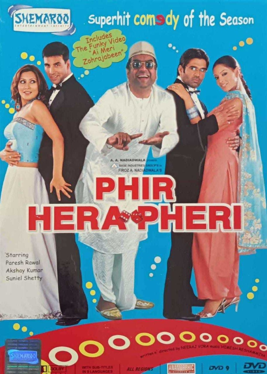 PHIR HERA PHERI DVD Standard Edition Price in India - Buy PHIR