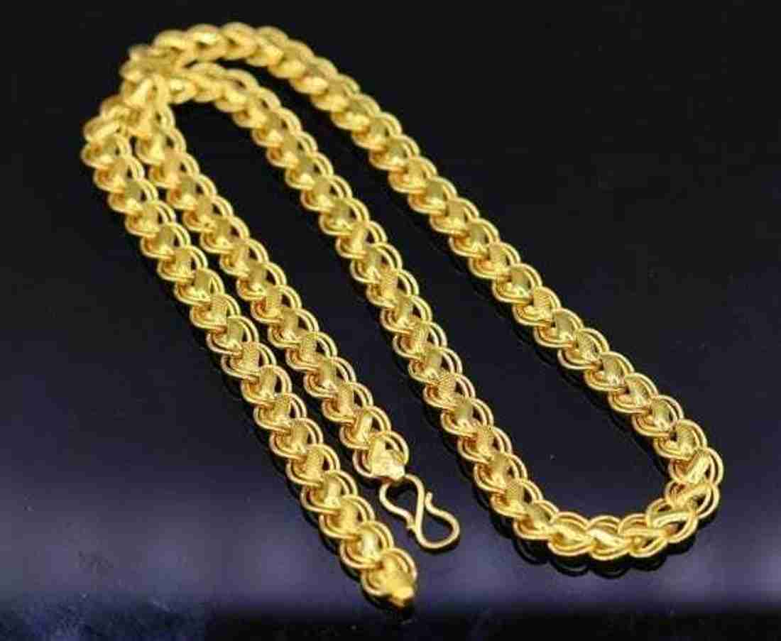 LABHUBAMON New style new year 2022 gold chain for man and boy Gold