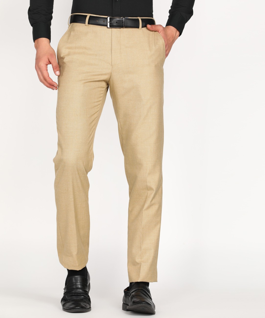 Park Avenue Formal Trousers  Buy Park Avenue Regular Fit Checkered Grey  Trousers Online  Nykaa Fashion