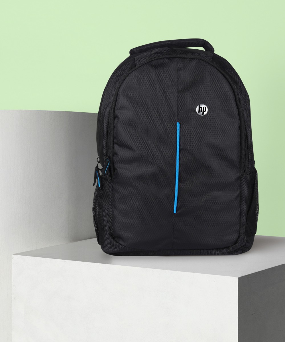 Black Nylon HP Laptop Bags Genuine Backpack 156 Inch Capacity Large  Store Capacity