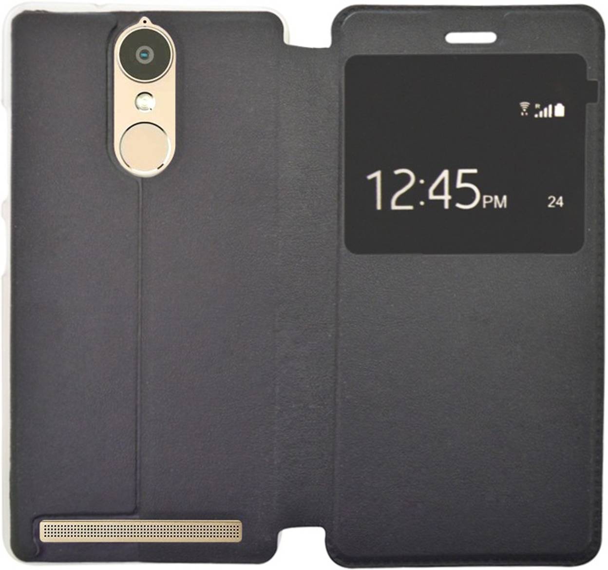 Coverblack Flip Cover For Lenovo A7020a48 Black Buy Coverblack Flip Cover For Lenovo A7020a48 Black At Shortlyst Com