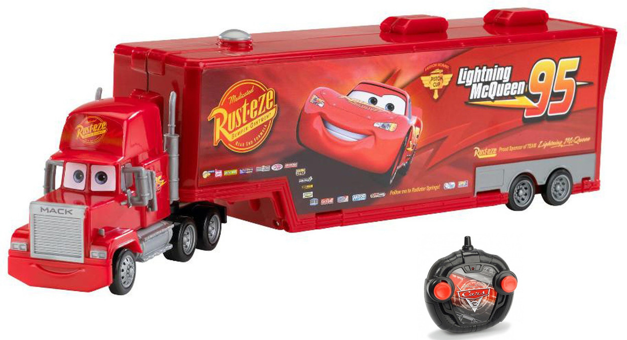 lightning mcqueen transporter