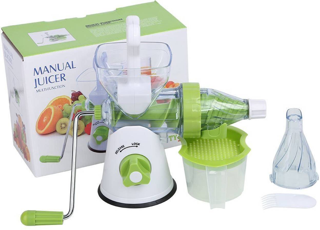 Wonder World Hand Press Commercial Pro Manual Citrus Orange