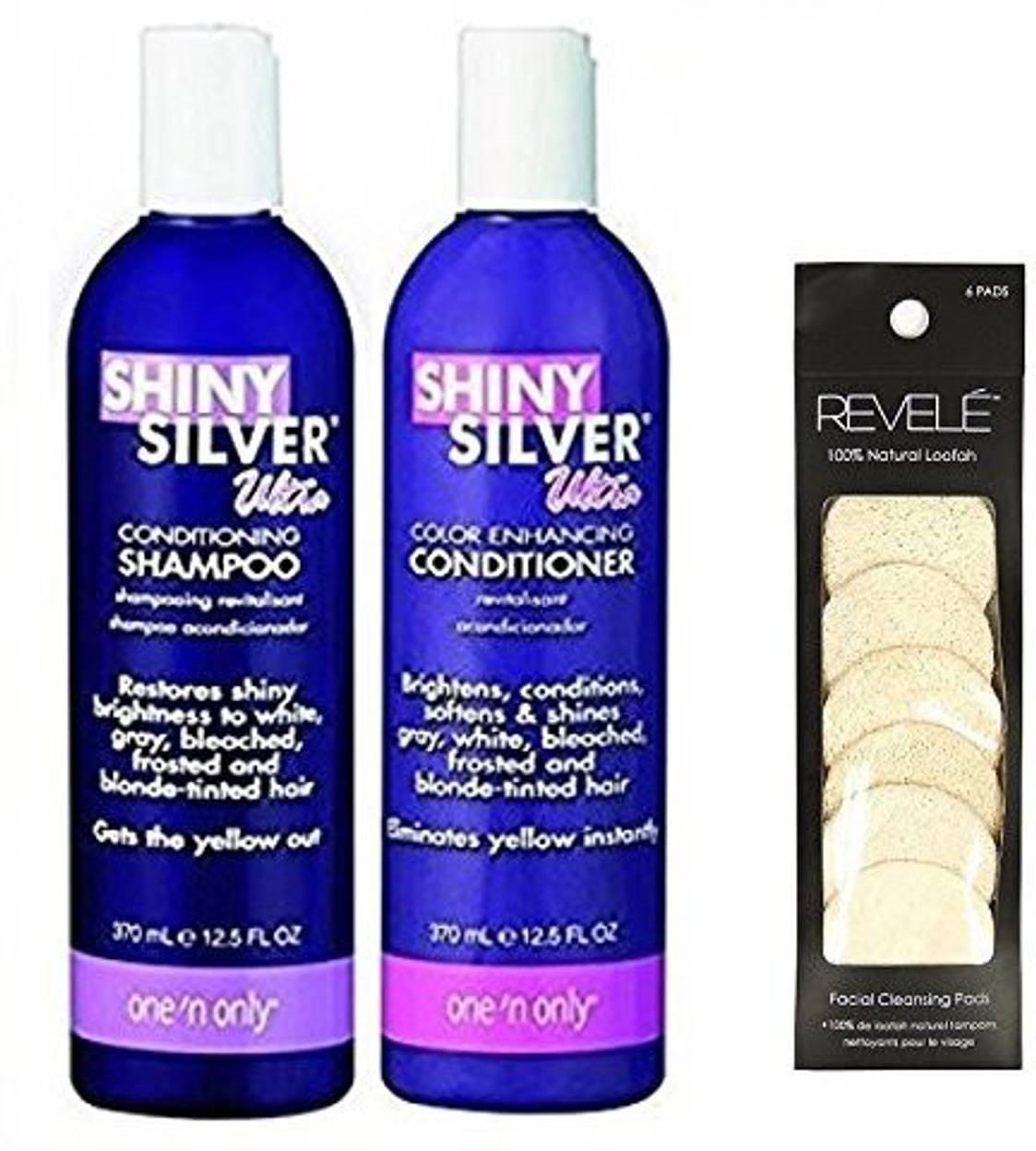 One N Only Shiny Silver Shampoo Conditioner 2 Set 60 Ml