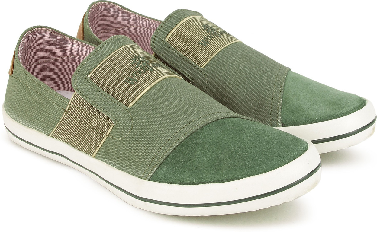 woodland slip on sneakers
