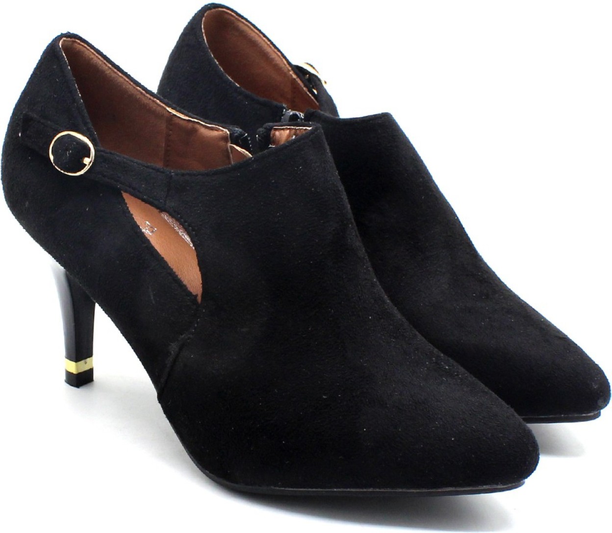 black footwear for girls