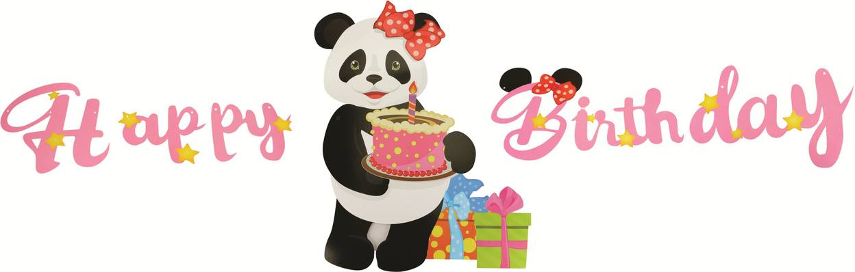 Skylofts Birthday Decorations Items For Girls Big Panda Style