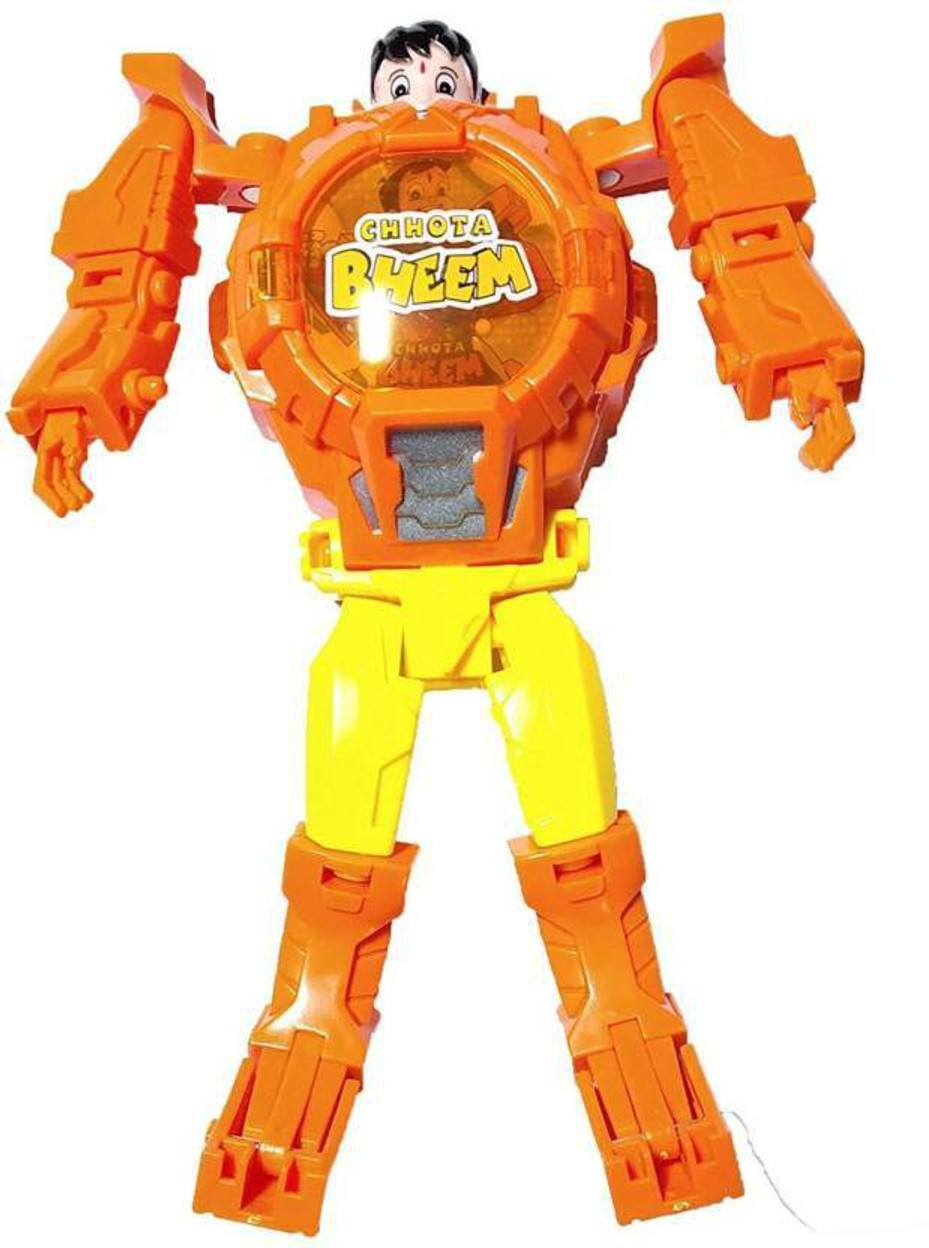 orange robot toy