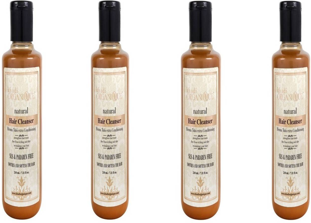 Khadi Organique Herbal Natural Henna Tulsi Extra Conditioning Hair