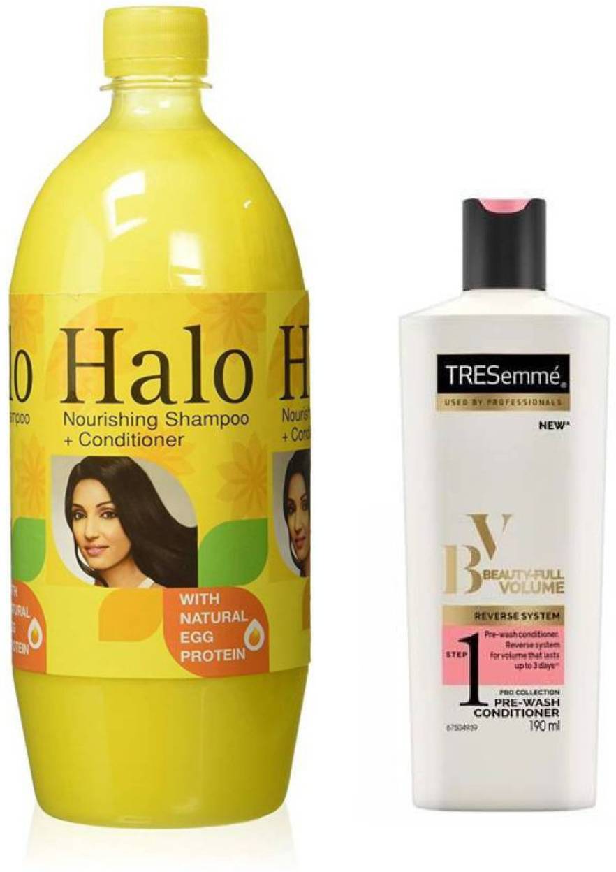 Halo Nourishing Shampoo With Natural Egg Protein And Tresemme