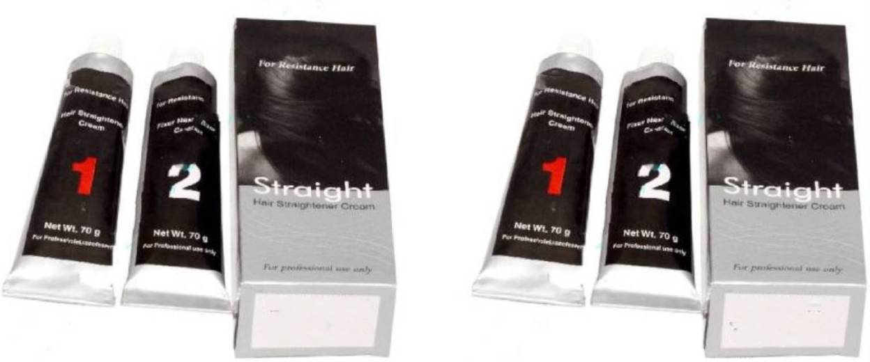 B W All Black Hair Straightening Cream For Saloon Women Men 279