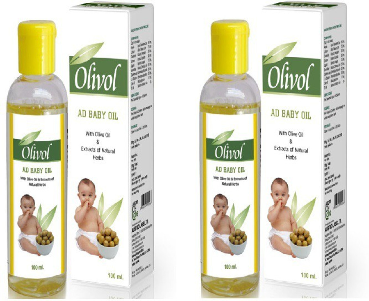 olivol baby massage oil