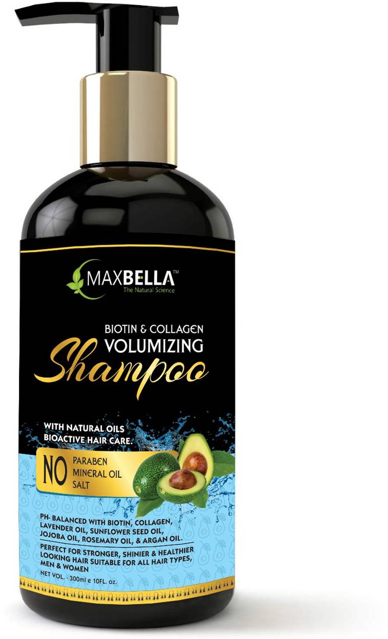 Maxbella Biotin Collagen Thickening Shampoo For Hair Volume And
