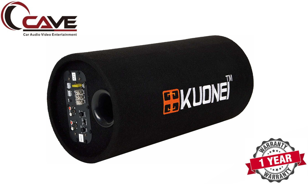 8 inch bass tube with amp