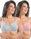 Sonari Zoya Women Full Coverage Bra - Buy Pink, Grey Sonari Zoya Women Full  Coverage Bra Online at Best Prices in India