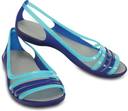 CROCS Crocs Isabella Huarache Flat W Women Blue Flats Buy